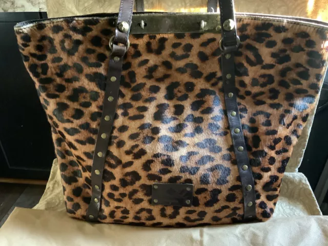 Patricia Nash Benvenuto Leopard Tote