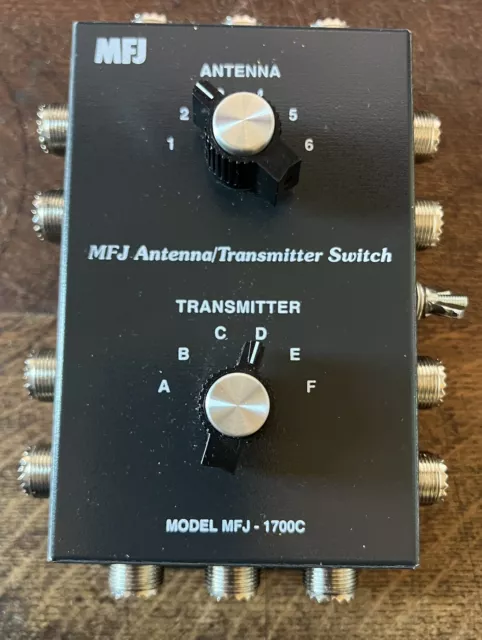 MFJ-1700C - Deluxe High Power Antenna/Transceiver Switch