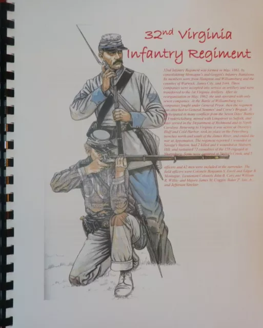 Civil War History of the 32nd Virginia Infantry Regiment