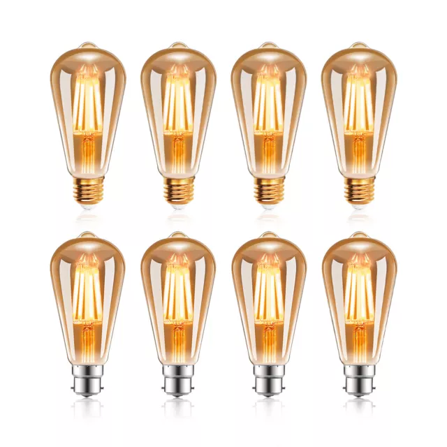 Antique Style Edison Vintage LED Light Bulbs Industrial Retro Lamps B22 or E27