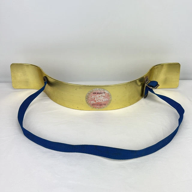 RARE VINTAGE JOE WEIDER Super Arm Blaster Bicep Curling Isolator w Original Belt 62.00 PicClick