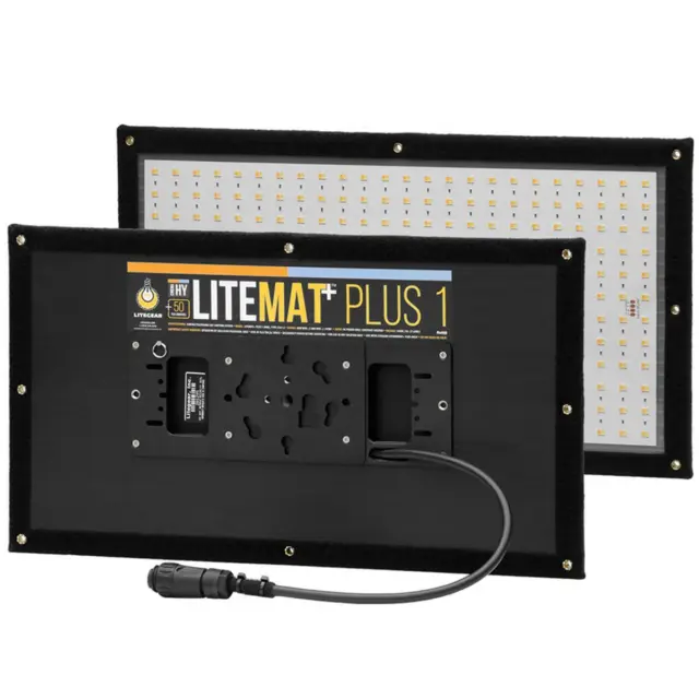 LiteGear LiteMat Plus 1 11.5x21" 50W Light Head Kit w/LiteDimmer Plus Duo DMX