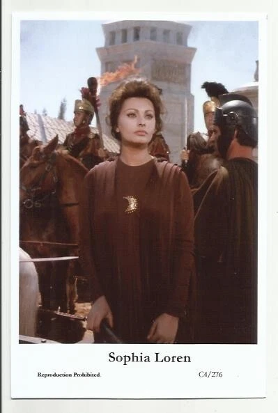(Bx34) Sophia Loren Swiftsure Photo Postcard (C4/276) Filmstar Pin Up Glamor