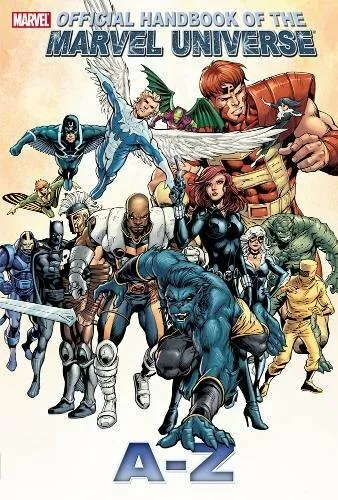 Official Handbook Marvel Universe A To Z Volume 1 GN Avengers OOP TPB New NM