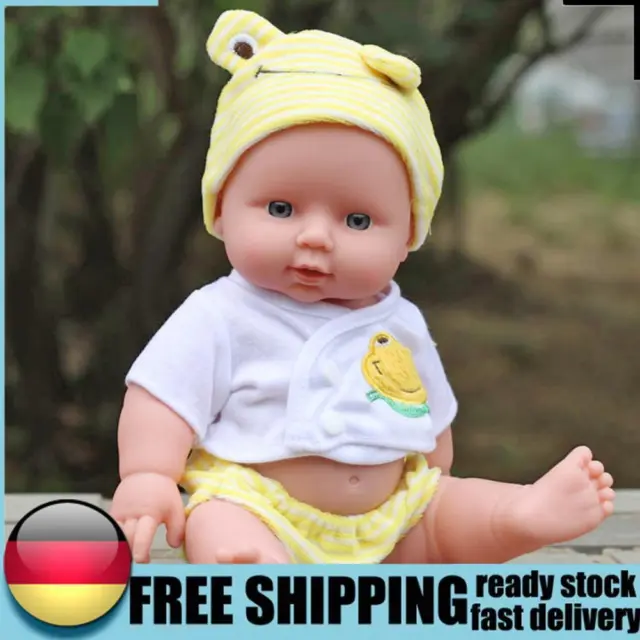 30cm Dress Up Doll Set Soft Elastic Prop Doll Movable Smooth Baby Companion Toys