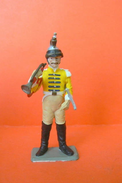 Figurine Starlux 1/32 - Trompette Des Gendarmes à Cheval - Premier Empire - Français