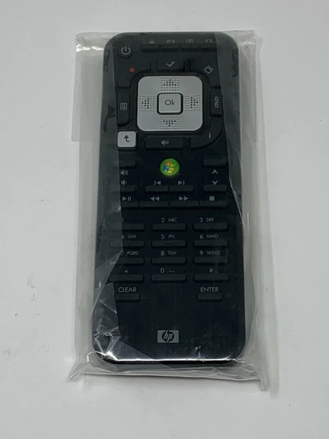 Original OEM HP p/n 464959-002 Slim PC Windows Media Center Remote Control