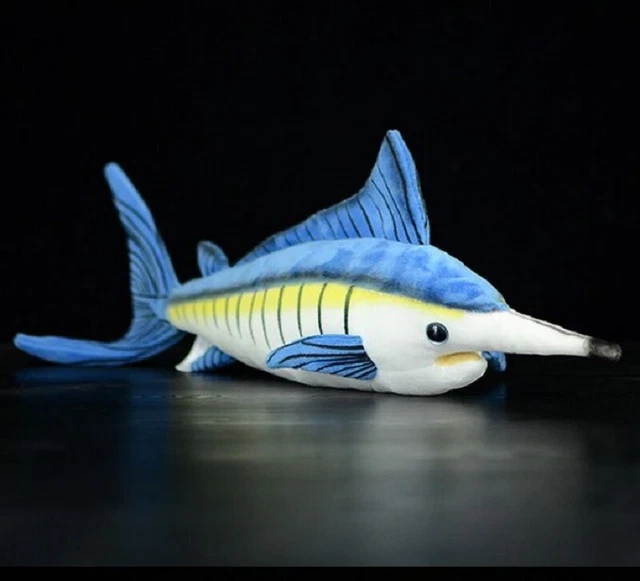 46CM TUNA MARINE Marlin Fish Plush Toy Stuffed Sea Animal Soft Cute