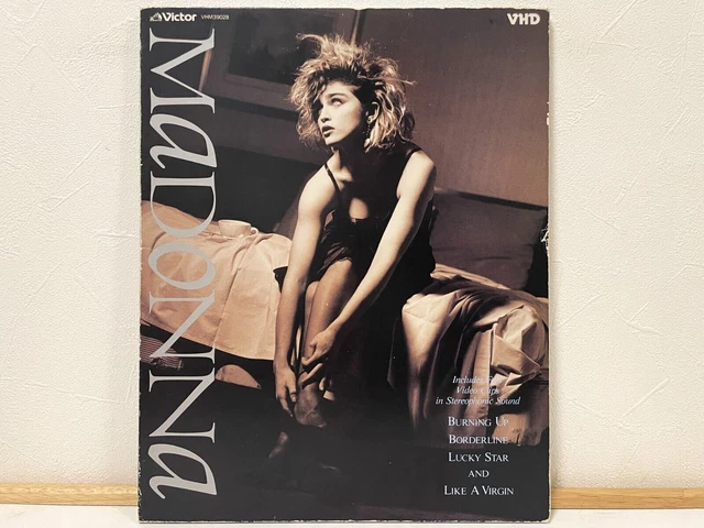 MADONNA comme une Vierge VHD Japon VHM-39028 avec étui et insert