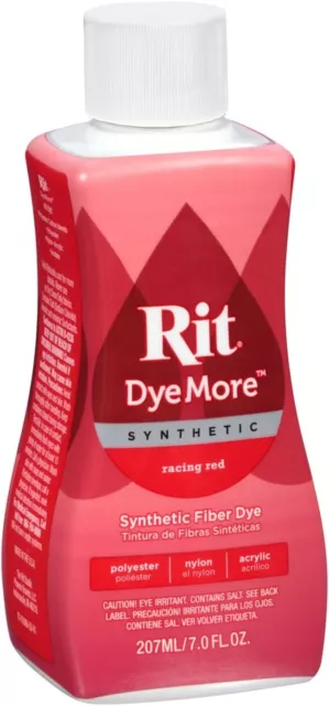 Rit Sythetic Dye More 7 Oz  Racing Red - - Same Day Shipping