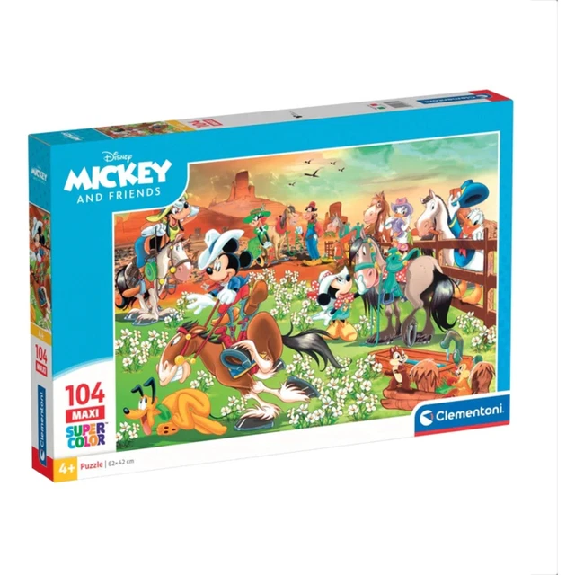 CLEMENTONI SUPERCOLOR MAXI - Disney Mickey & Friends, Puzzle EUR 15,62 ...