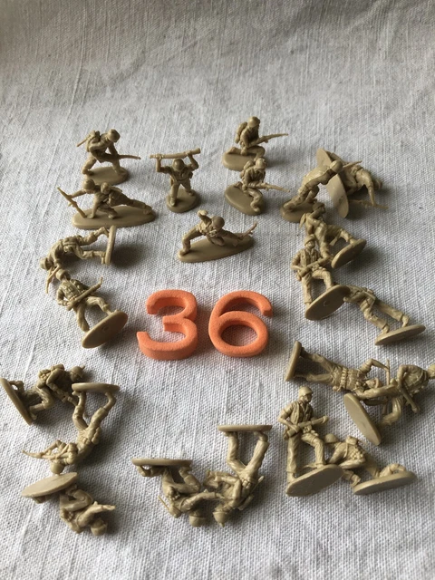 Petits Soldats 1/72 Airfix WW2 - GI's Américains - Figurines Atlantic Esci - Occasion