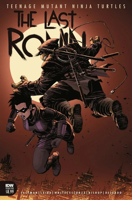 TMNT LAST RONIN 5 1st PRINT EASTMAN TEENAGE MUTANT NINJA TURTLES IDW 2022