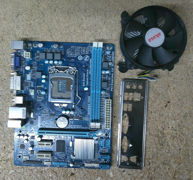GIGABYTE GA-H61M-DS2 DVI LGA 1155 Micro-ATX Motherboard DDR3 with ...