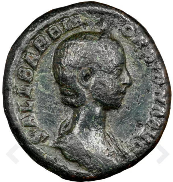Orbiana 225-227 AD Roman Empire AE As Wife Of Severus Alexander NGC, VERY SCARCE