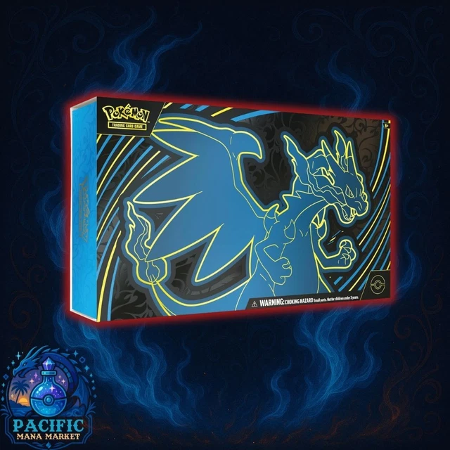 Pokemon TCG Phantasmal Flames Mega Charizard EX UPC – Factory Sealed (English, 2025)