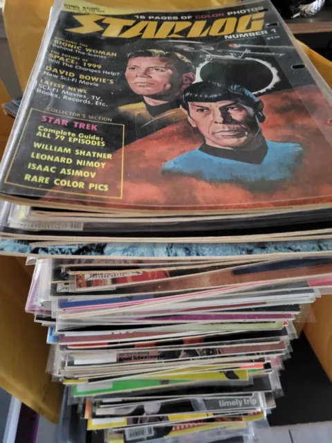 Vintage Starlog (1976-2006) Magazines. Choose from 1-182 OR Entire Lot. VGC!!!