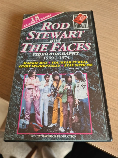 ROD STEWART AND The Faces - Video Biography - VHS Video £1.59