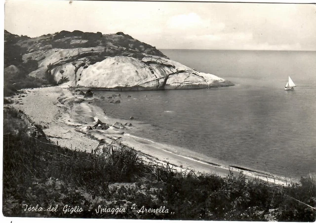 ISOLA DEL GIGLIO -  Grosseto - Spiaggia Arenella - Non Viaggiata
