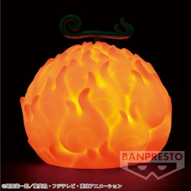 Boneco One Piece Devil Fruit Flame-Flame Fruit Ace Mera Mera No Mi 12cm  novo