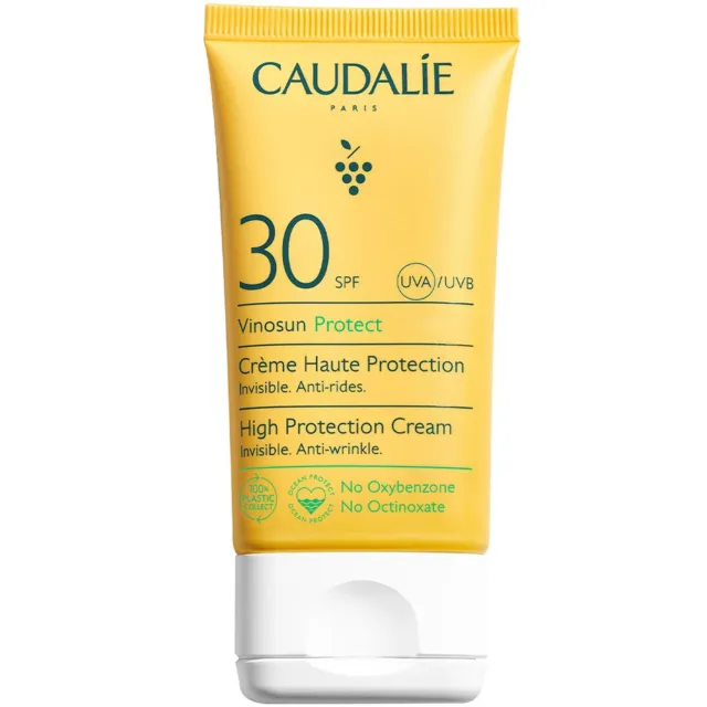 CAUDALIE VINOSUN PROTECT SPF30 High Protection Cream 50ml UK Seller