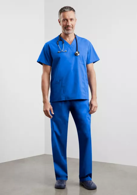 Biz Collection Unisex Adult Classic Scrubs Cargo Pants Bottom Soft Touch Fabric