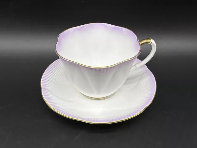 Royal Albert Rainbow Series Purple Tea Cup Set Bone China England 2