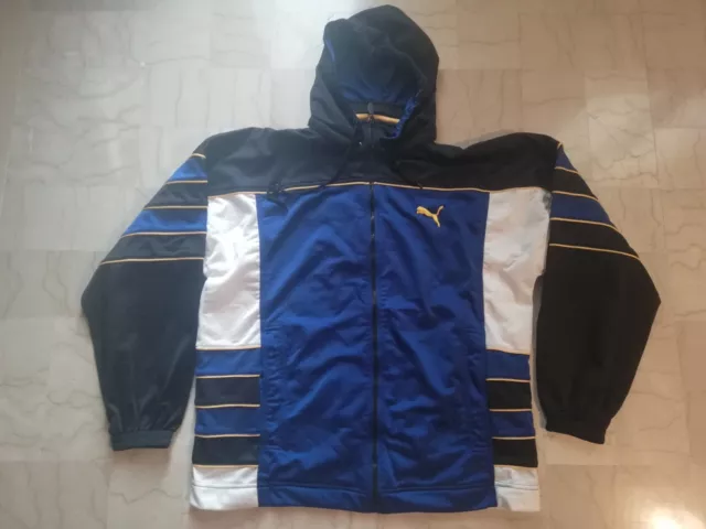 Taglia L - PUMA Felpa giacca tuta vintage originale Jacket top NO tracksuit nike