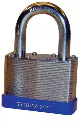 TRIMAX LAMINATED SOLID Steel Padlock - 2.50in. - TLM2150 $33.44 - PicClick