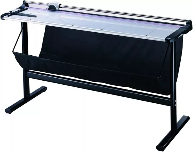 Olympia TR1307 A0 Paper Trimmer Cutting Table with Metal Stand and Basket