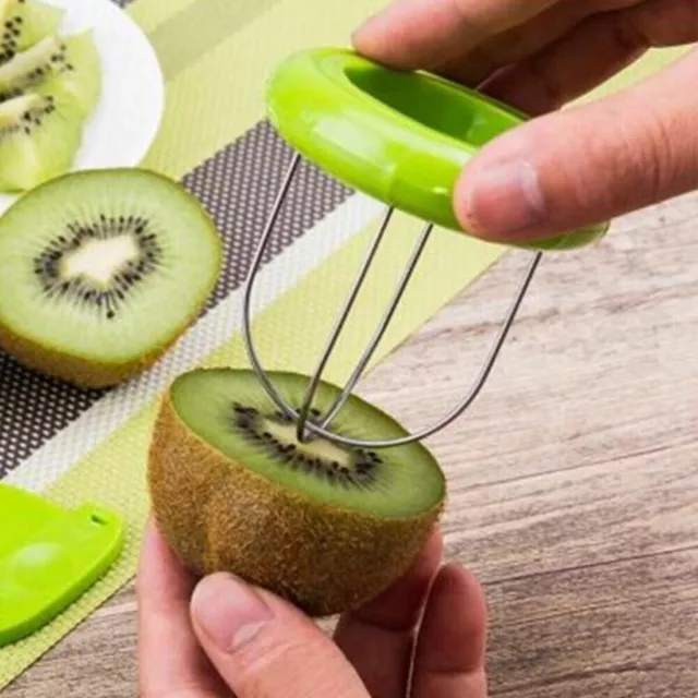 Mini Fruit Kiwi Cutter Peeler Slicer Tool Kitchen Gadgets Tools Kiwi