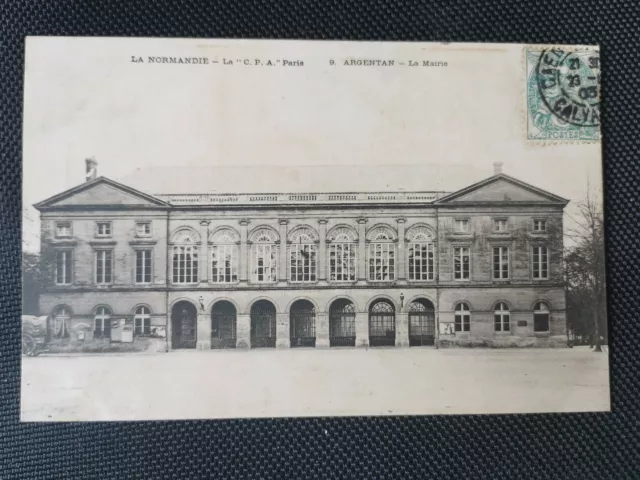 CPA 61 ARGENTAN - La Mairie
