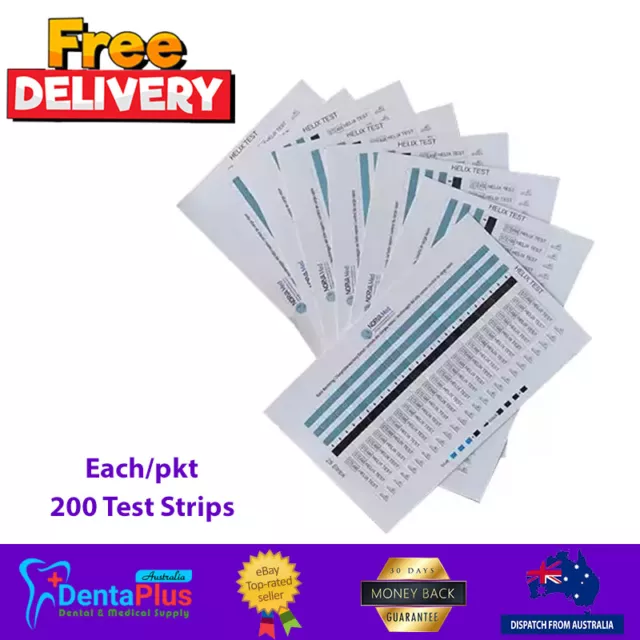 Dental Helix Test Norva Med Refills – 200 Test Strips #Each/pkt..