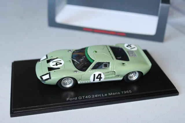 1/43 Spark 1968 Ford GT40 Mk II #95 3rd 24h Daytona Holman & Moody Walt Hansgen, Mark Donohue Car Model