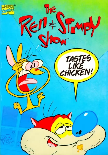 book-REN & STIMPY SHOW - "Tastes Like Chicken" - Marvel Comics