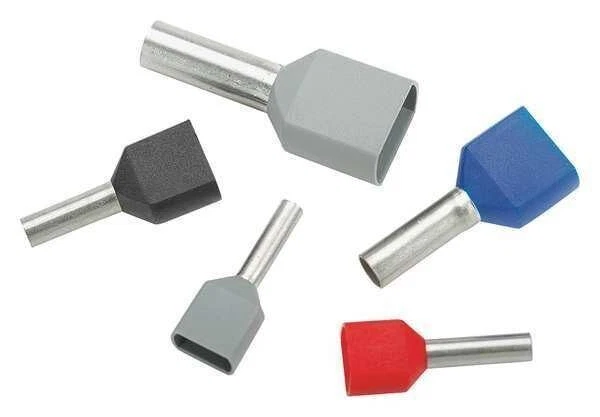 PANDUIT Ferrule, 18 AWG, PP, 9/16in., PK500 , FTD77-10-D