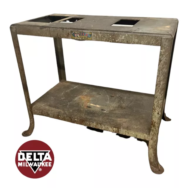 Delta Millwakee Rockwell 10” Tilt Table Saw 6” Jointer Combo Splayed Leg Stand Delta Millwakee Rockwell 10” Tilt Table Saw 6” Jointer Combo Splayed Leg Stand