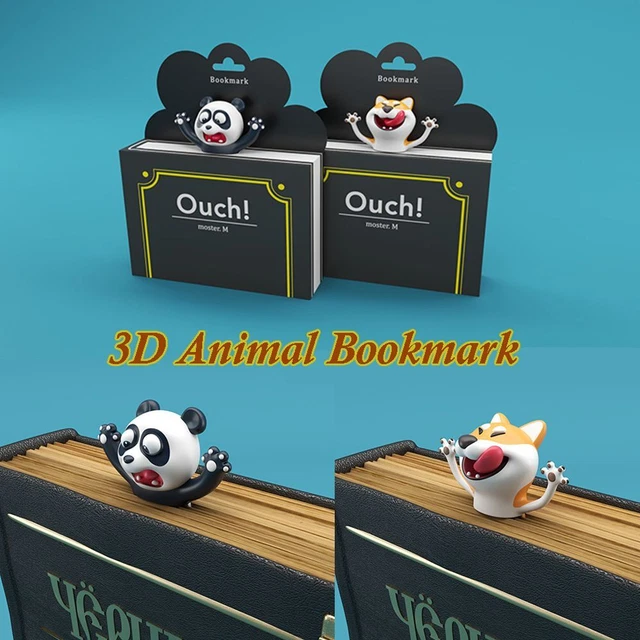 Funny Panda School Supplies Cartoon Animal Style Bookmarks Book Markers