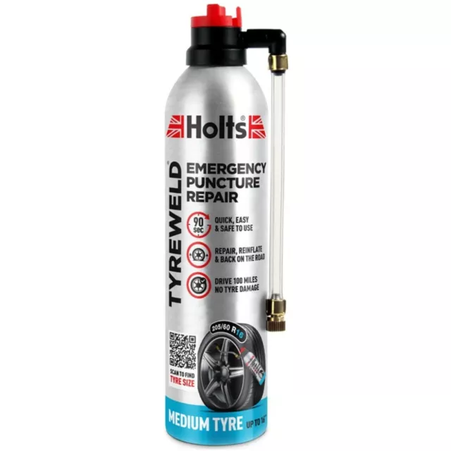 Tyreweld Emergency Tyre Weld Puncture Repair Can Inflate Tire Sealant Foam 400ml