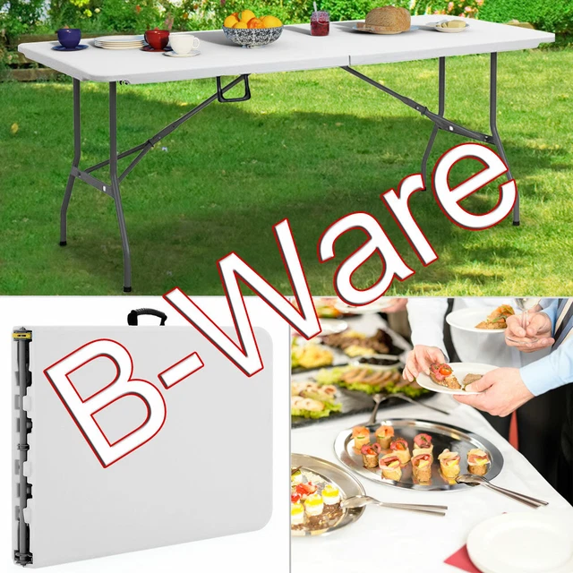 BWARE KLAPPTISCH BUFFETTISCH Esstisch Gartentisch Campingtisch Tisch