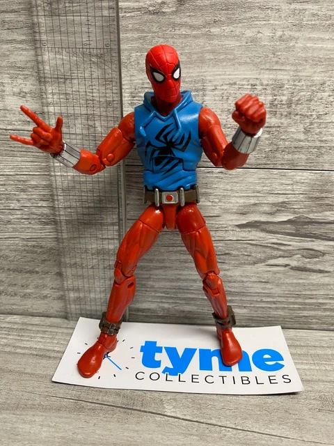 Marvel Legends SCARLET SPIDER BEN REILLY Spider-man 6” Figure WRONG HEAD READ !!