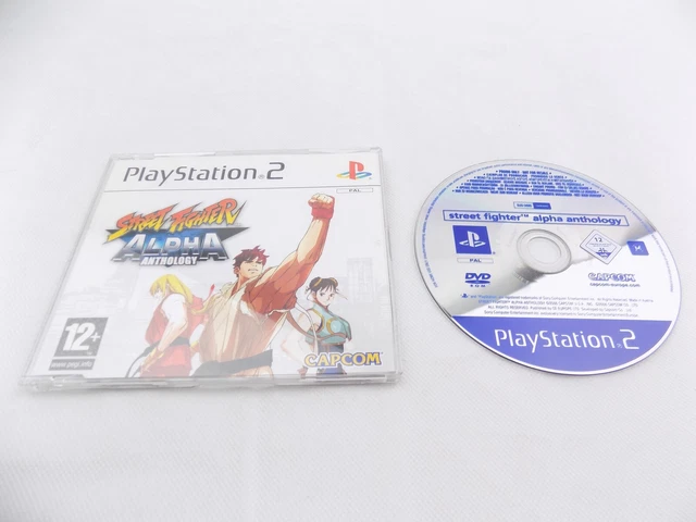 Mint Disc Playstation 2 Ps2 Street Fighter Alpha Anthology Promo Disc - Free ...