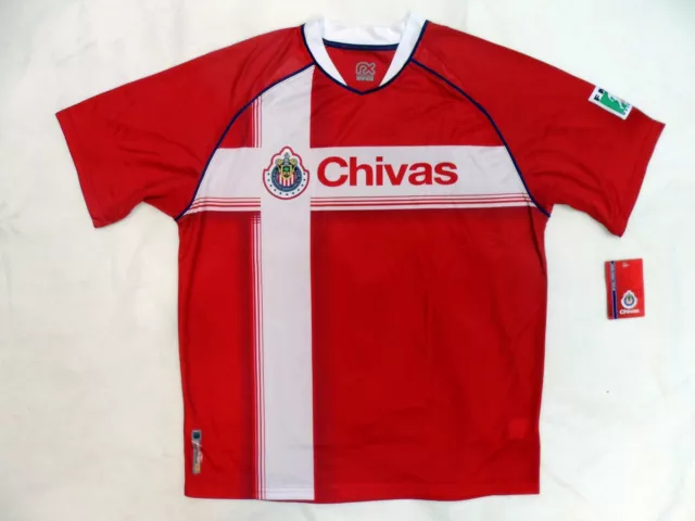 Jersey retro de Chivas De Guadalajara Temporada 1990-91 manga larga
