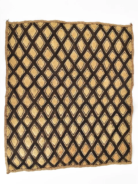 Cuba Textil Raffia Cuadrado Congo Arte Africano VENTA FUE DE $49.00