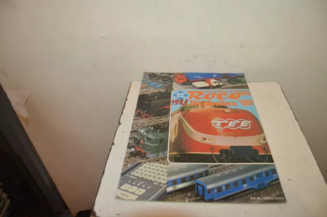 Catalogue Roco Nouveaute 1983 Train  Loco Wagon Camion  Revue Ho Et N