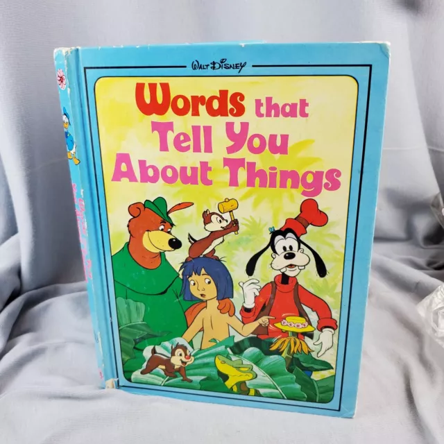 Vintage Walt Disney Characters Needlepoint Book First Edition 1976  Hardcover