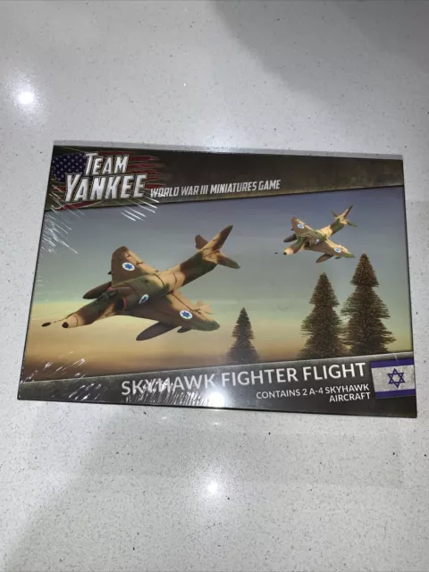 Team Yankee: WWIII: Israeli Skyhawks Flight .TIBX08.Sealed In Box.