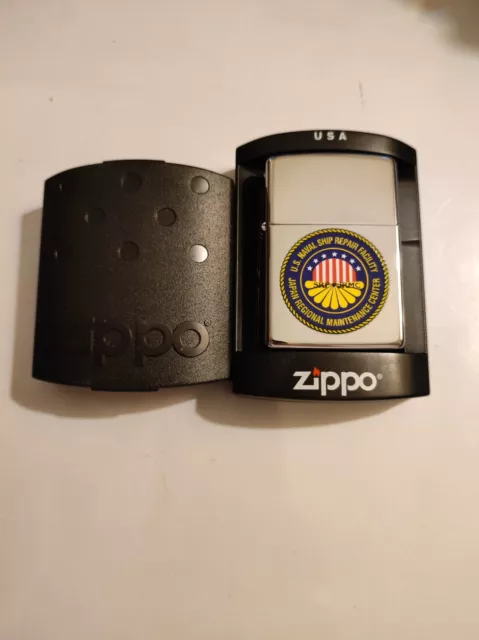 Zippo US Naval Lighter Case - No Inside Guts Insert