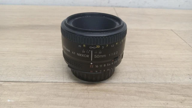 Nikon 50mm 1:1.8 D AF Nikkor Camera Lens