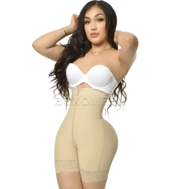 US Fajas Colombianas Short Strapless Levanta Cola Post Surgery Invisible Girdle